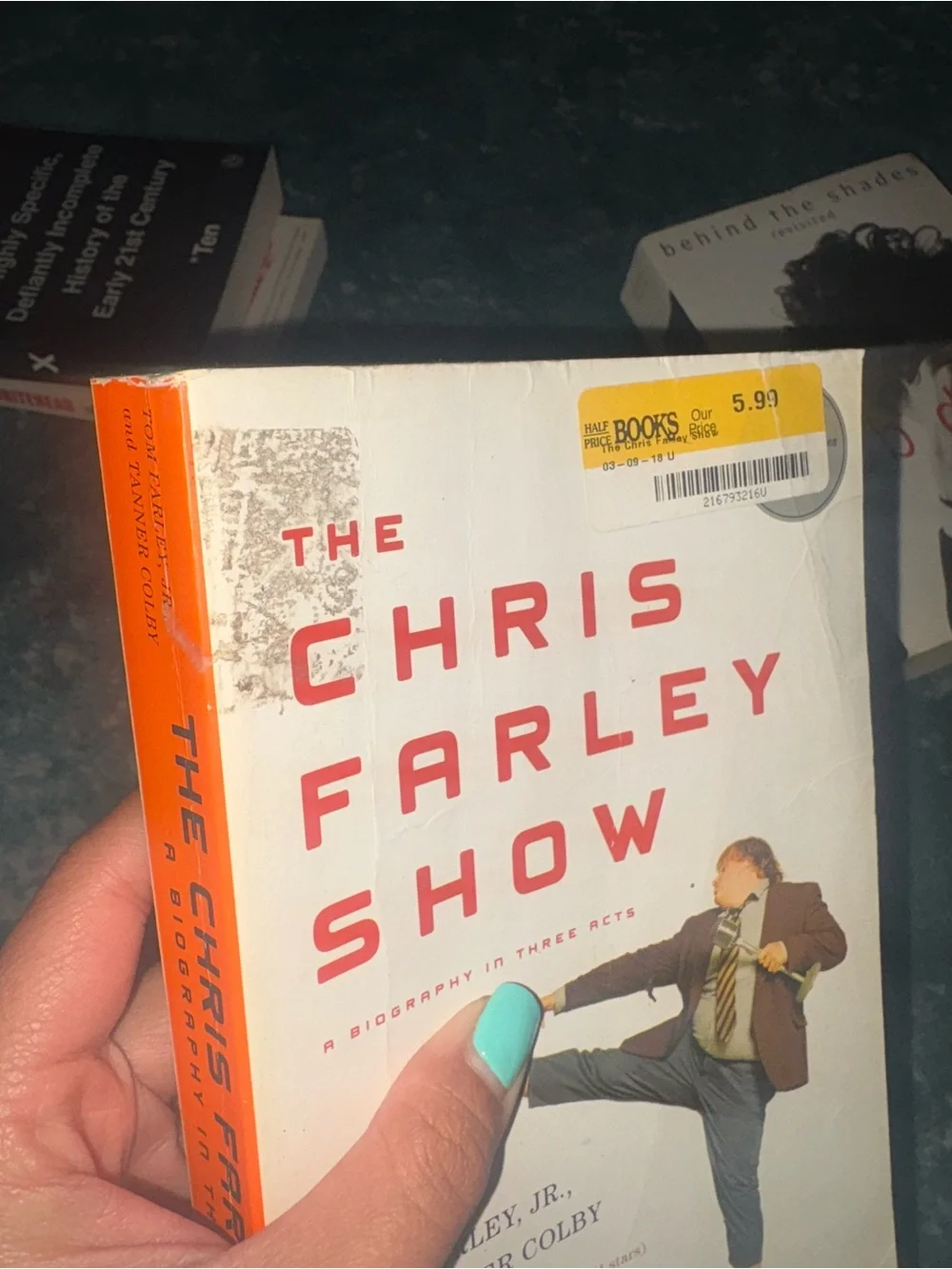 4 Book Bundle! Bob Dylan, Chris Farley, Chuck Klosterman, The Nickel Boys